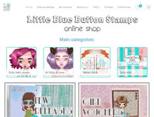 Tablet Screenshot of lbbstamps.com